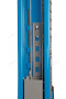 Подъемник 380V 2х стоечный 4 т с верхней синхронизацией (синий) снятие со стопоров с одной колонны NORDBERG N4122HM-4B