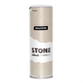 Краска аэрозольная MASTON с эффектом камня Мрамор 831-005 бежевая 0.4 л