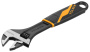 Ключ разводной GRIPro 150 х 19 мм эргономичная ручка TOLSEN TT15308