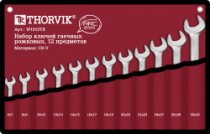 Набор ключей рожковых в сумке Thorvik W1S12TB, 6-32 мм, 12 предметов