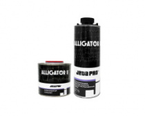 Покрытие на полиуретановой Alligator II-2К основе для защиты поверхности с катализатором, 0.8+0.2 л черный JETA PRO 5776