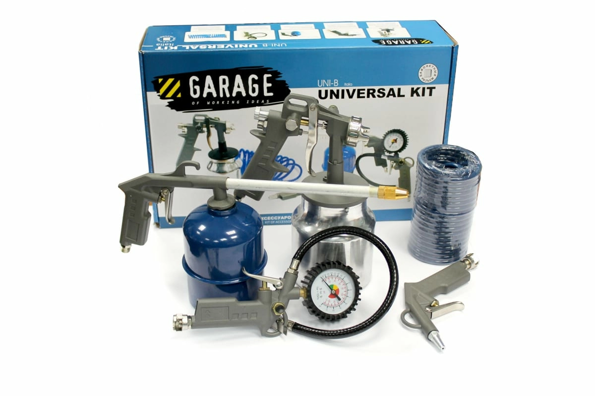 Набор окрасочного инструмента UNIVERSAL UNI-B (байонет) GARAGE 8085300