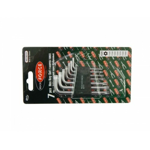 Набор ключей Г-образных TORX 7пр. в пластиковом держателе Rock Force RF-5071T