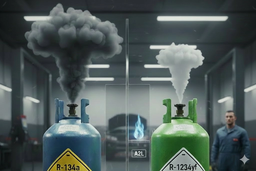 Переход на фреон R-1234yf: Какое оборудование нужно, чтобы обслуживать современные европейские авто? Переход на фреон R-1234yf: Какое оборудование нужно, чтобы обслуживать современные европейские авто?