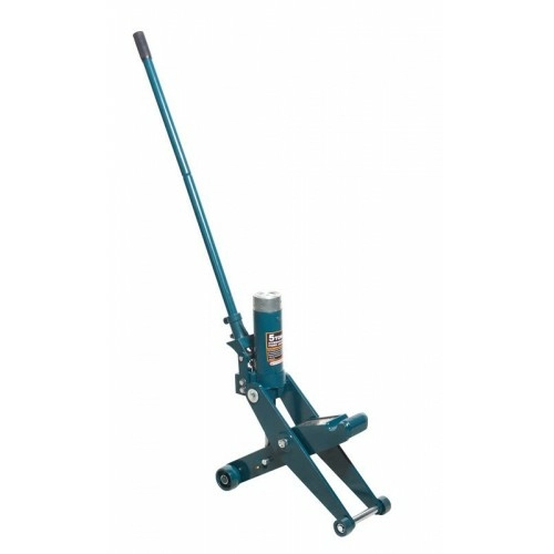 Домкрат подкатной ножничный с двумя уровнями подхвата Forsage F-TC50001