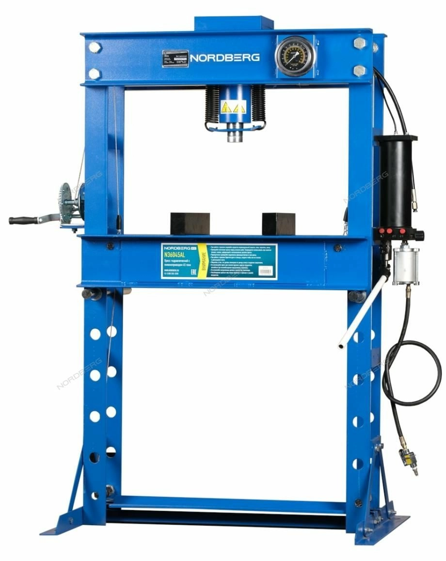 Пресс с пневмоприводом усилие 45 тонн NORDBERG ECO N3645AL