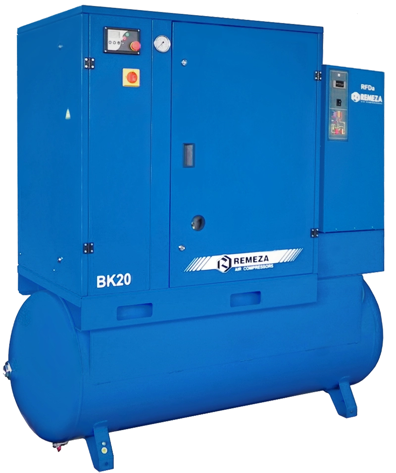 Винтовой компрессор Remeza ВК20-8(10,15)-500ДВС