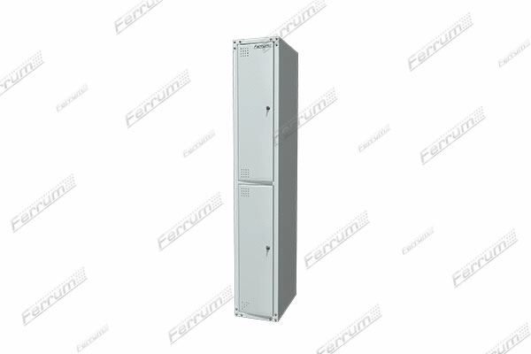 Шкаф односекционный двухдверный для одежды Ferrum 03.312-7035