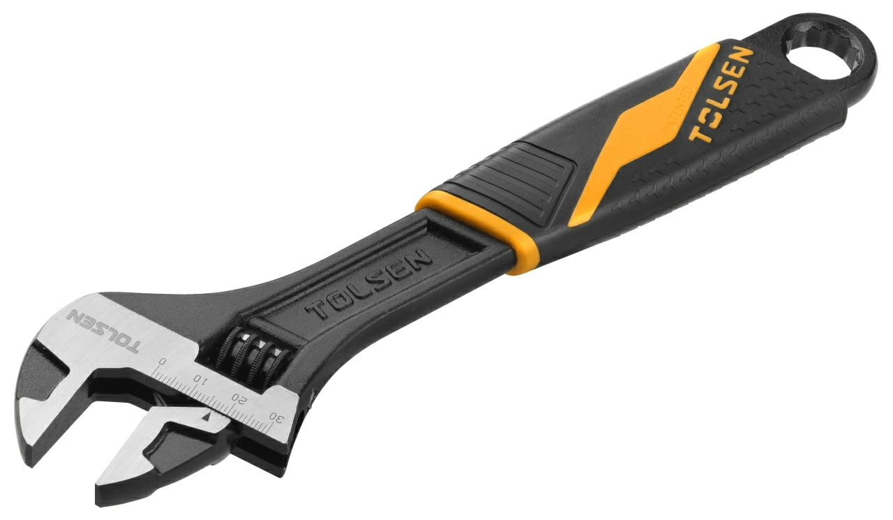 Ключ разводной GRIPro 150 х 19 мм эргономичная ручка TOLSEN TT15308