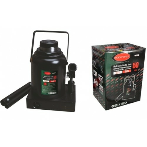 Домкрат бутылочный низкопрофильный+доп.ремкомплект Rock Force RF-T95004