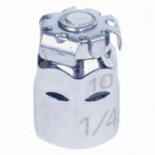 Переходник для вставок (бит) KING TONY 373202H, 1/4" под ключ 10 мм