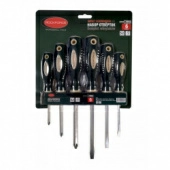 Набор отверток магнитных Profi 6пр. в блистере Rock Force RF-7006A
