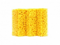 Губка крупнопористая Complex Sponge body, Кузов  - светло-желтого цвета, 3 шт./уп