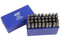 Клейма буквенные кириллица JTC 7252 (5 мм, HRC 60+-2 град., DIN 1451) 