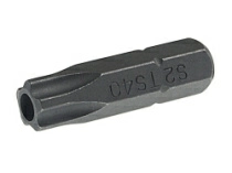 Бита TORX 5-ти гранная с отверстием JTC 1192540 (TS40Hх25 мм, 1/4")