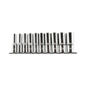 Licota TBS-23006 Набор глубоких торцевых головок 1/2" 12 гр. 3/8"-15/16" 10пр. на линейке