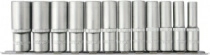 Набор головок торцевых глубоких 12-гранных Thorvik S13S2212SM (1/2"DR на держателе, 10-24 мм, 12 предметов)