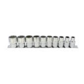 Licota TBS-22005 Набор торцевых головок 1/2" 12 гр. 10-24 мм 10пр. на линейке