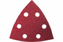 Шлифовальный лист MIRKA COARSE CUT 4060405012, 90х90 мм, Р120, 6 отв.