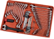 Набор инструментов для тележки инструментальной JTC A2055S (55 предметов)