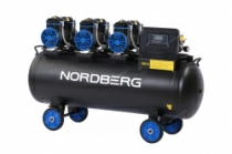 Компрессор безмасляный NORDBERG NCEO160/750 (380 В, ресивер 160 л, 750 л/мин)