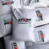 Полимерные гранулы STORM Ш recycle для моек колес
