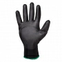 Перчатки нейлоновые JETA SAFETY JP011 с полиуретановым покрытием черные 12 пар