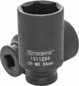 Головка торцевая ударная глубокая 1/2"DR, 34 мм Thorvik IS11234