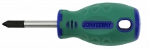 D71P138 Отвертка стержневая крестовая ANTI-SLIP GRIP, PH1x38 мм