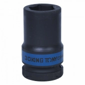Головка торцевая ударная глубокая шестигранная 1", 30 мм KING TONY 843530M