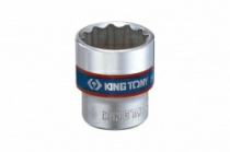 Головка торцевая стандартная двенадцатигранная KING TONY 333018M,  3/8", 18 мм