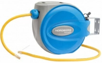 Пневматический шланг на самоскручивающейся катушке NORDBERG HR1015HPVC (15 м)
