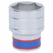 Головка торцевая стандартная шестигранная 1/2", 26 мм KING TONY 433526M