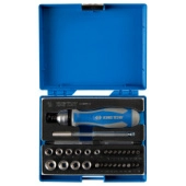 Набор вставок (бит) KING TONY 2539MRV04 (1/4", PH, PZ, Hex, Torx, Slotted, 39 предметов)