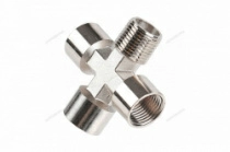 Переходник крест FFFМ1/2" NPX4FFFM