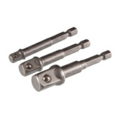 Набор переходников 1/4">1/4", 3/8", 1/2" 3 предмета TOLSEN TT77864