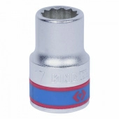 Головка торцевая стандартная двенадцатигранная 3/4", 17 мм KING TONY 633017M
