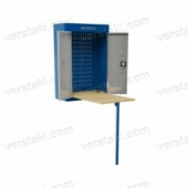 Навесной шкаф со столом KronVuz Box 9002
