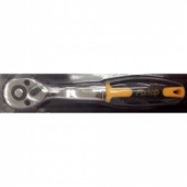 Трещотка с резиновой рукояткой 3/8'' Fixtop 12801