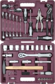 TS056 Набор инструмента универсальный 1/4", 1/2"DR, 56 предметов