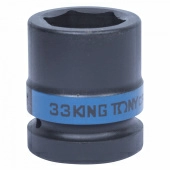 Головка торцевая ударная шестигранная 1", 33 мм KING TONY 853533M