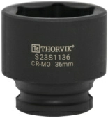 Головка торцевая ударная Thorvik S23S1136 (1/2"DR, 36 мм)