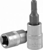 Насадка торцевая 138204, 3/8"DR с вставкой-битой шестигранной, H4