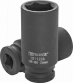 Головка торцевая ударная глубокая 1/2"DR, 26 мм Thorvik IS11226