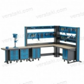 Рабочее место KronVuz Pro WP 2000H1-T2C1-SD-000-2S-TB3557
