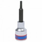 Насадка (бита) торцевая 1/2", HEX, 4 мм, L = 80 мм KING TONY 403504