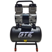 Компрессор поршневой безмасляный GTE HMP030140B (220 В, 140 л/мин, ресивер-30 л)