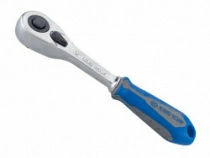 Трещотка KING TONY 2773-55GS, 1/4", 140 мм, 90 зубцов, флажковая с кнопкой