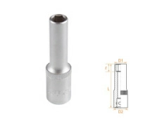 Головка торцевая глубокая шестигранная 3/8" 8 мм AFFIX AF00130008