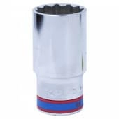 Головка торцевая глубокая двенадцатигранная 1/2", 32 мм KING TONY 423032M